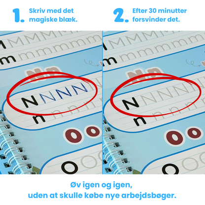 Bokstavslandet - Magisk øvesæt til håndskrift